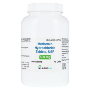 Metformin 500mg tablets - 500ct