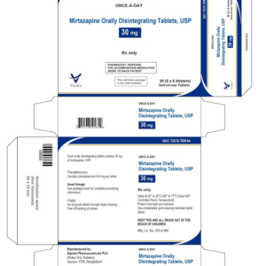 Mirtazapine 30mg (OD) Tabs